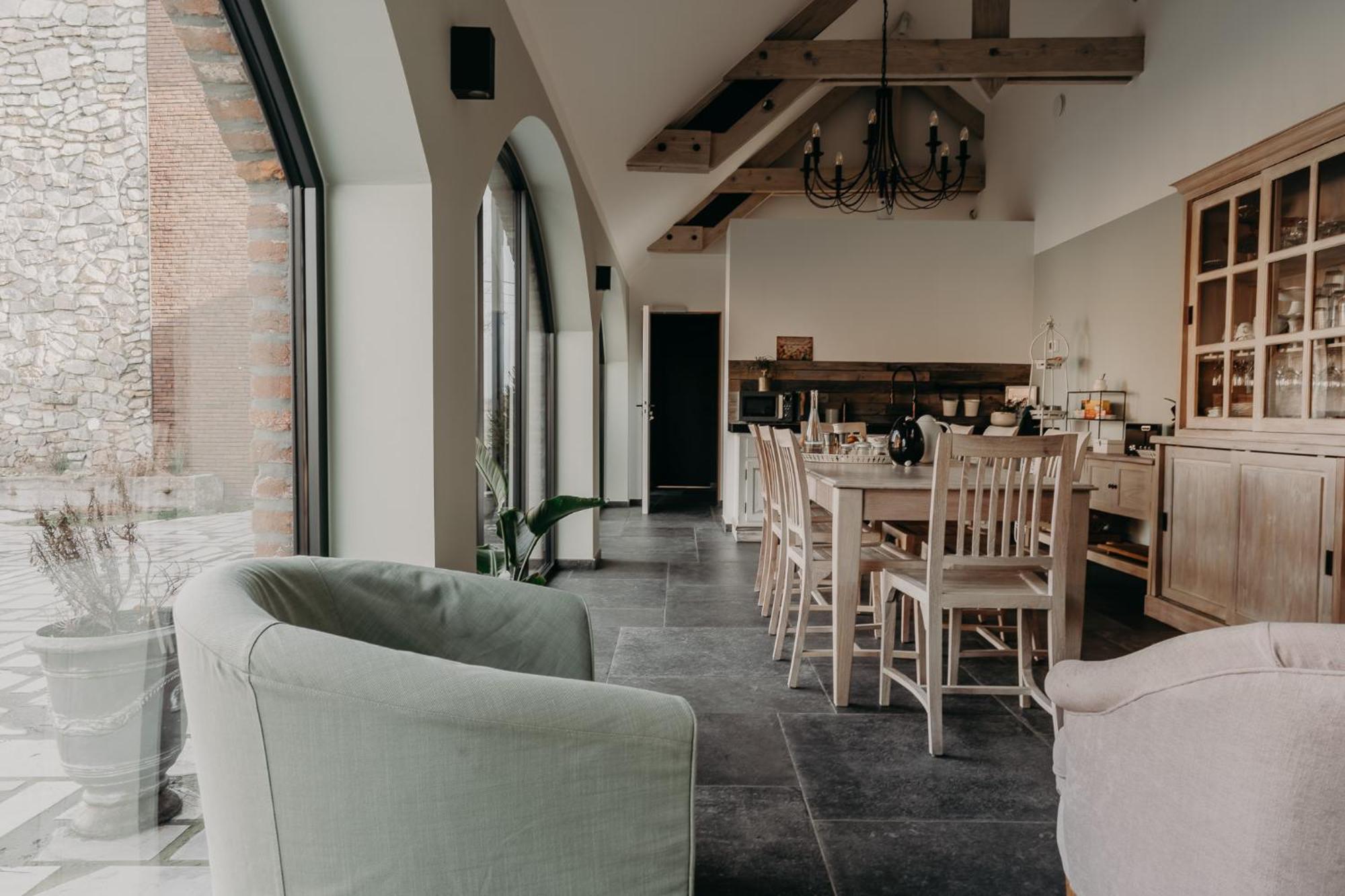 Les Arbres Sous Le Vent A 10 Min De Pairi Daiza Bed & Breakfast Jurbise ภายนอก รูปภาพ
